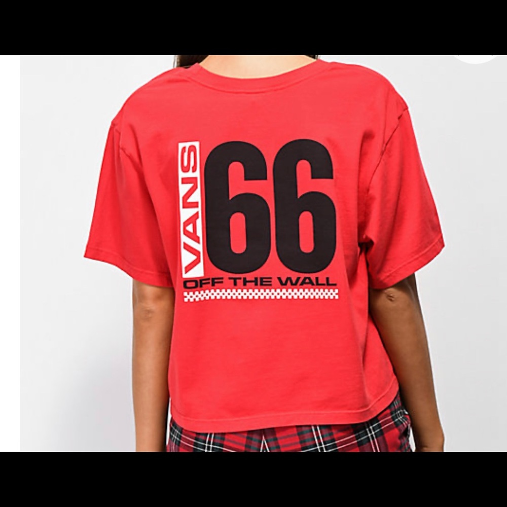 Vans Crop Tee 66